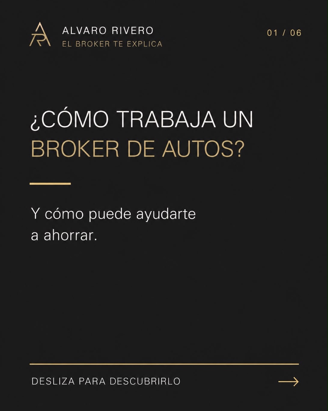 Publicación de Alvaro Rivero: ¿Cómo trabaja un broker de autos?